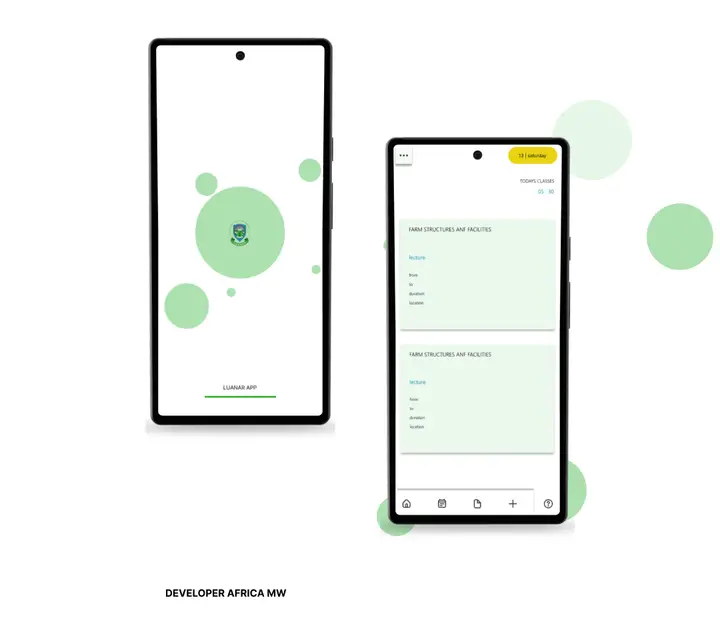 LUANAR timetable application