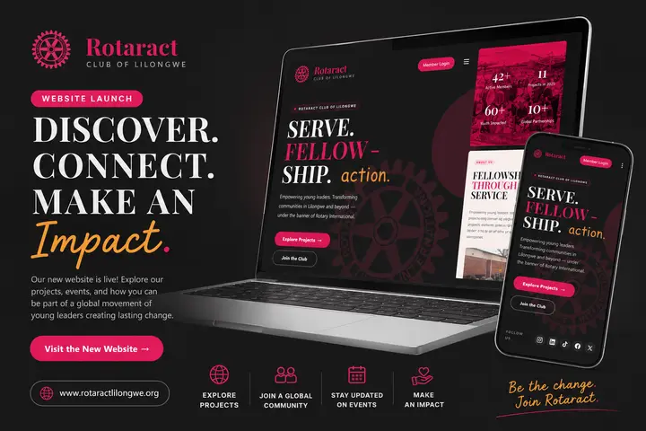 Rotaract Member managegment SYS and Webpage
