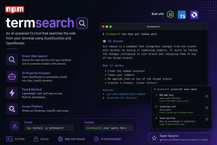Terminal Search Engine